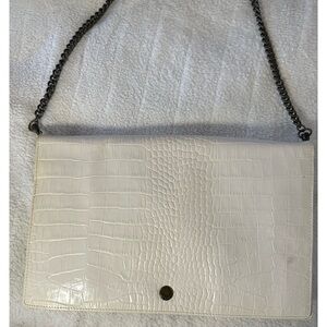 Marc Jacobs White Leather Crossbody Bag